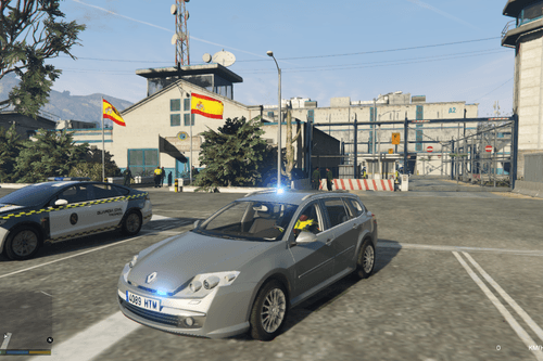 Renault Laguna III SW Camuflado Guardia Civil Trafico - Spanish Traffic Police Ab4327 captura de pantalla 2018 01 31 23.18.08